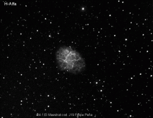 M-1 Observatorio Astronómico El Maestrat cod. J19 Felipe Peña